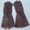 RAF paire de gants de vol Mdle 1933 cuir marron 