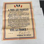  Affiche propagande Gaulliste 