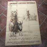 Affiche 2éme Emprunt National 1915