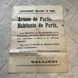 Affiche Bataille de la Marne Septembre 1914 