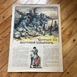 Affiche de propagande ' Comment ils écrivent l histoire' 1918 
