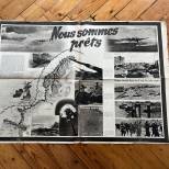 Affiche de propagande ' Nous sommes Préts' 