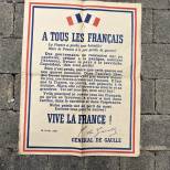 Affiche de propagande Gauliste Appel du 18 Juin 
