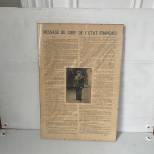 Affiche Maréchal Pétain 