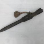 Baionnette Ersatz K98 , dragonne troupe et gousset cuir 