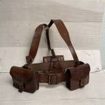 Brelage Mdle 1916 cuir fauve