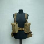 Brelage Pattern 1937 et sac d'assaut blancotés