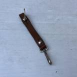 Bélière porte sabre officier cuir marron 