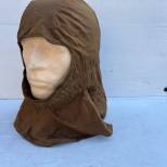 Cagoule navigant Mdle 'Chauffant' soie marron 