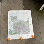 Carte Etat Major Cherbourg, Caen