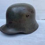 Casque ' Stahlhelm' Mdle 1917 peinture feldgrau 