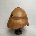 Casque Colonial Mdle 1886 cuir fauve antilope