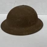 Casque US Mdle 1917 et jugulaire cuir 