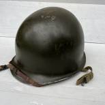 Casque USM1 Pontets fixes et jugulaire cuir 