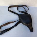 Ceinturon baudrier Officier Mdle 1893 cuir noir etui Révolver Mdle 1892 