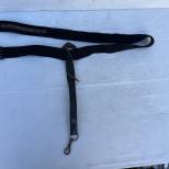 Ceinturon Officier Mdle 1893 toile noire et bélière porte sabre 