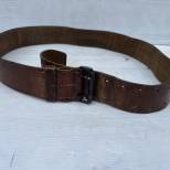 Ceinturon troupe Mdle 1903/14 Boucle fer  cuir marron 