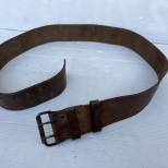 Ceinturon Troupe Mdle 1903/14 Boucle fer , cuir marron 