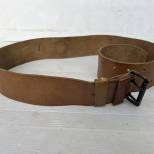 Ceinturon troupe Mdle 1903/14 boucle fer ,cuir marron 