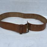 Ceinturon troupe Mdle 1903/14 Boucle laiton cuir marron 