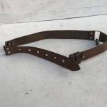 Chantier de Jeunesse Ceinturon cuir fauve