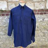 Chasseur Chemise troupe Mdle 1935 Coton bleu nuit 