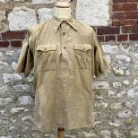 Chemise Mdle 1935 Officier coton kaki 