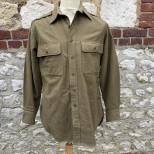 Chemise officier Mdle 1937 Flanelle moutarde 