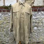 Chemise troupe Mdle 1935 Coton kaki 