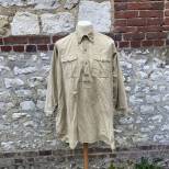 Chemise troupe Mdle 1935 Flanelle kaki 