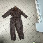 Combinaison de Vol Mdle 1932 cuir marron foncé