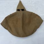 Couvre casque à pointe officier toile chinée marron clair 
