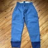 Culotte troupe Mdle 1915 Artillerie a pied drap bleu horizon 