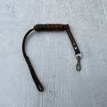 Dragonne Pistolet/Révolver cuir marron 