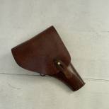 Etui Pistolet automatique 35 en cuir marron