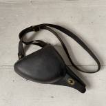 Etui revolver Mdle 1892 et baudrier cuir noir