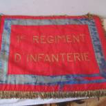 Fanion 1er Régiment d'Infanterie 