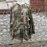 Heer Blouse à lacet 1er Mdle chevrons camouflage éclats /Blanc 