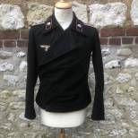 Heer Blouson croisé Sous/officier  Tankiste drap noir 