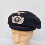 Heer Béret antichoc Tankiste drap noir 