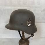 Heer Casque Mdle 1935 Un Insigne et jugulaire