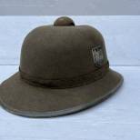 Heer casque tropical 2éme Mdle Feutre vert olive 