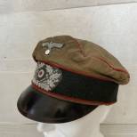 Heer Casquette Alter Art Officier d'Artillerie