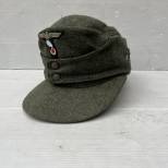 Heer Casquette Mdle 1936 Troupe de montagne drap feldgrau 