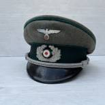 Heer casquette officier administration gabardine feldgrau 