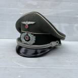 Heer casquette officier infanterie , tricotine feldgrau 