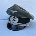 Heer casquette officier Infanterie drap feldgrau