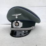 Heer Casquette officier médecin doeskin feldgrau 