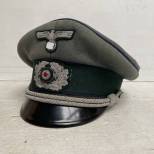 Heer Casquette officier médecin drap feldgrau 