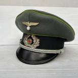 Heer casquette officier Panzer grenadier , doeskin feldgrau 